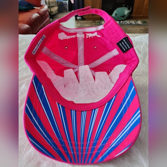 NWT Its A Girl Thing Hat Pink Hat Cap baseball youth superhero BENIFITS CHARITY. - Picture 3 of 7